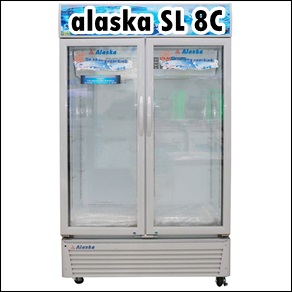 Tủ Mát 2 Cánh Mở Ngang Alaska SL-8C 800 lít giá 