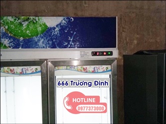   Tủ làm mát 3 cánh nhập khẩu Thái Lan Sanden intercool, giá rẻ tại 666 Trương Định HN