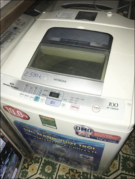 Bán thanh lý máy giặt Hitachi 10kg japan