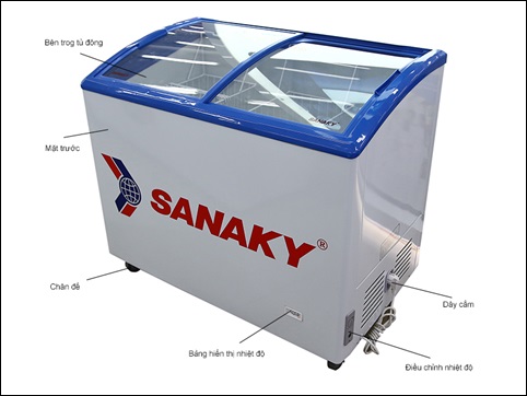 Tủ đông Sanaky VH-302VNM (dàn đồng)