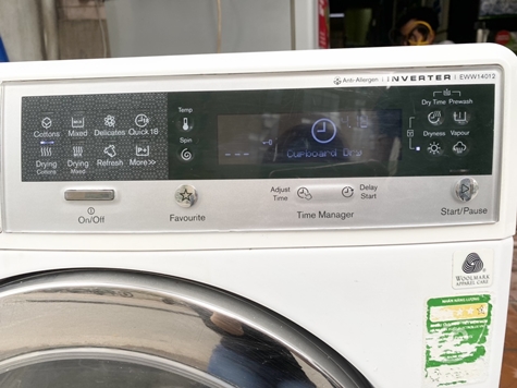 Máy giặt cửa ngang ELECTROLUX INVERTER giặt 10kg / sấy 7kg