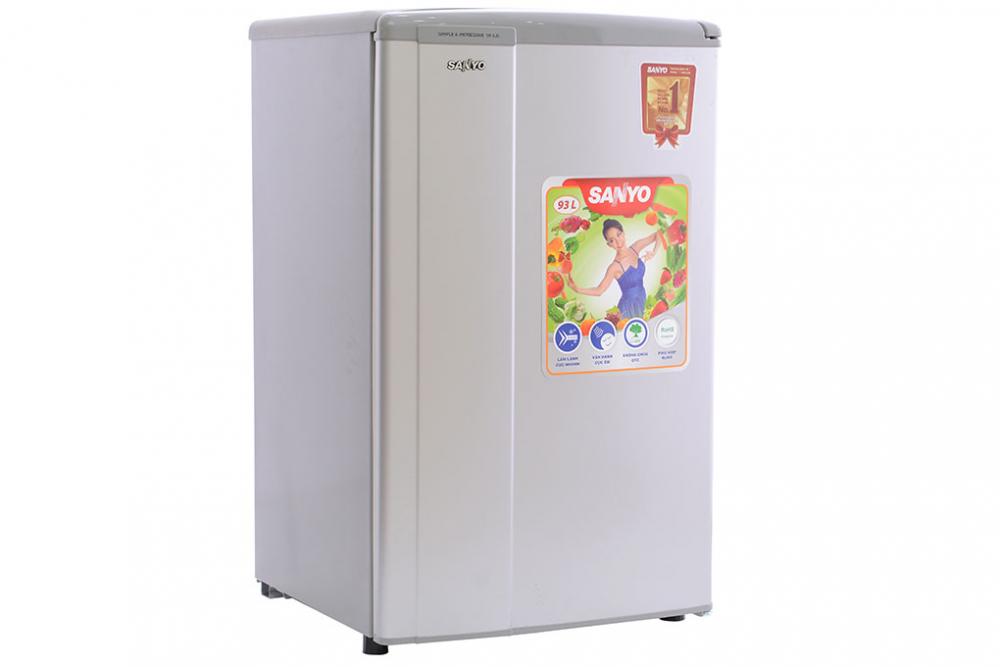 tủ lạnh 90 Lít sanyo mới 100%, bảo hành 12 tháng.