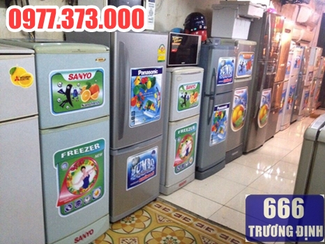 cần mua tủ lạnh cũ thanh lý, đến 666 Trương Định 0977373000